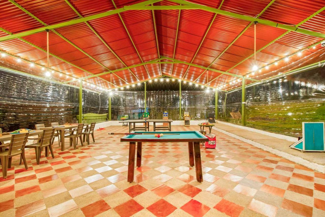 Cabana Tipo Glamping Savieza Life Experience Nemocon Bagian luar foto