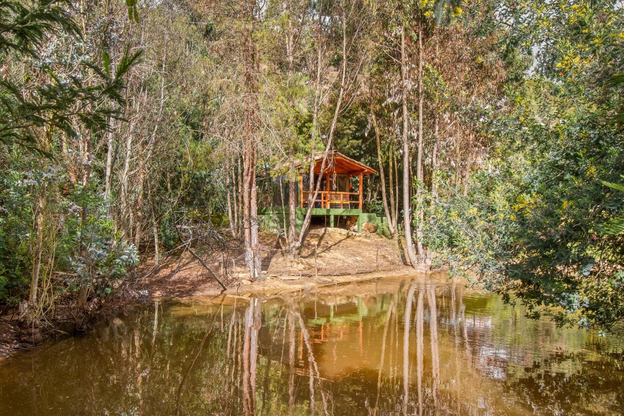 Cabana Tipo Glamping Savieza Life Experience Nemocon Bagian luar foto